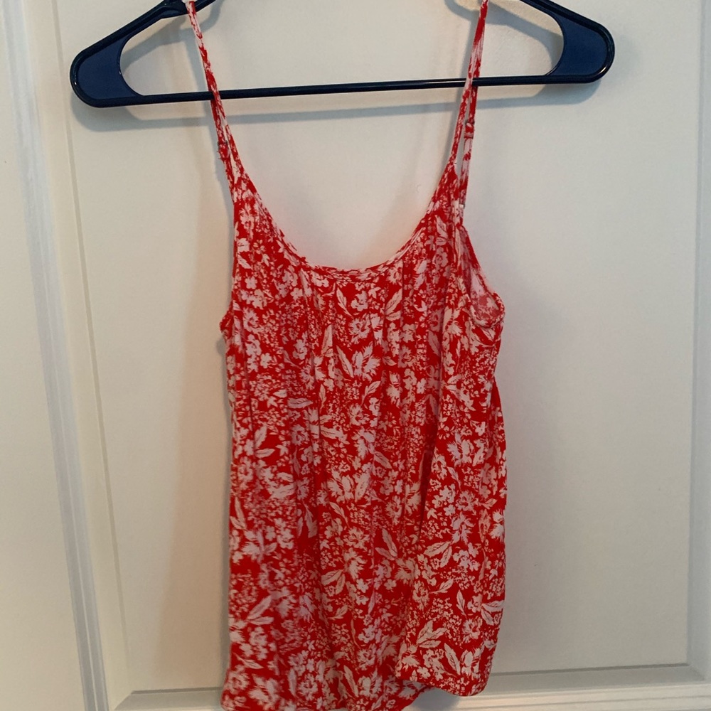 BP floral coral color tank top